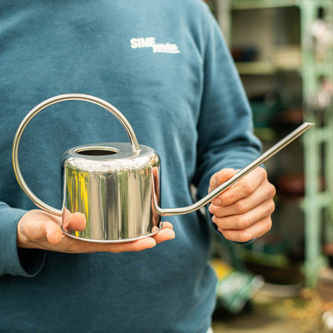 Simegarden Annaffiatoio acciaio 1 L