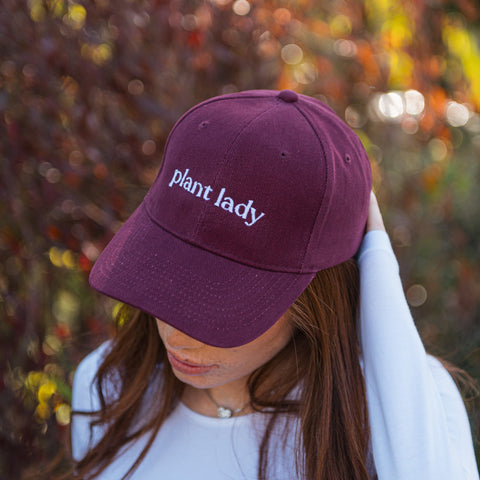 Simegarden Cappello con visiera "Plant Lady" Unica