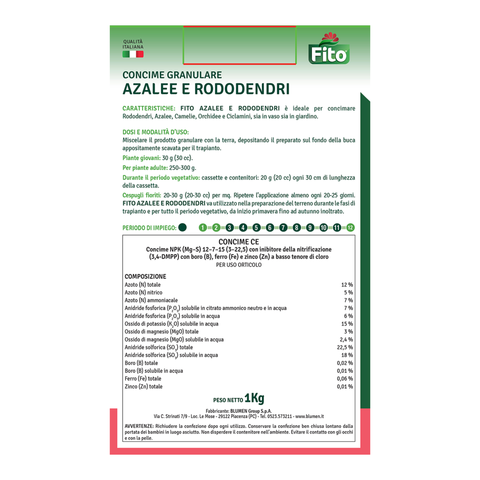 Simegarden Concime per piante acidofile