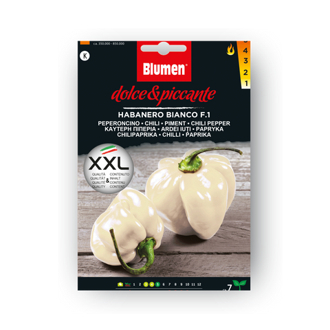 Simegarden Peperoncino Habanero Bianco semi