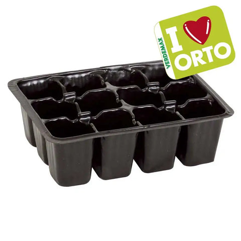 Simegarden Semenzaio plastica cm 18 x 13.5 x h 5.5 / 12 cellette