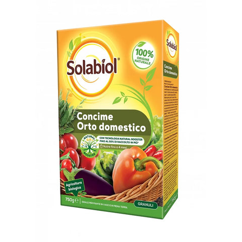 Simegarden Solabiol Concime Orto Granulare - 750g / Ideale per nutrire fino a 15mq