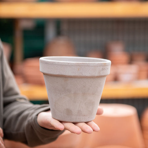 Simegarden Vaso Terracotta Grigio