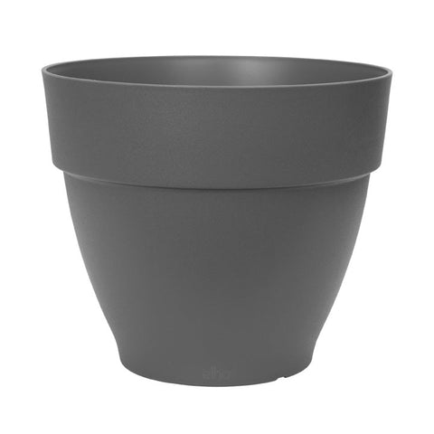 Simegarden Vaso tondo Vibia campana Antracite / ⌀ 25 x H 21 cm