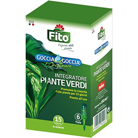 Simegarden Integratore per piante verdi Liquido - Pronto all'uso - 6 Fialette / IDEALE PER: PIANTE VERDI