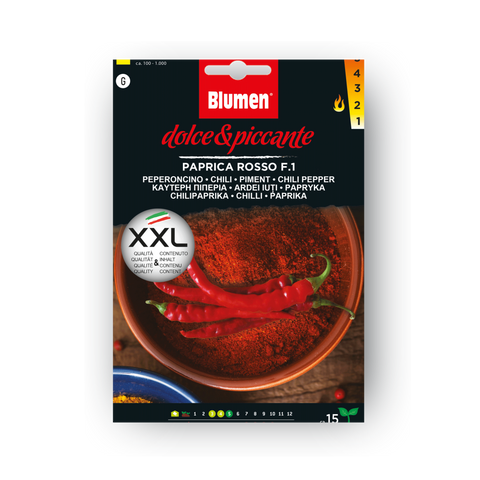 Peperoncino piccante Paprika rosso