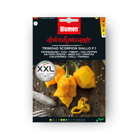 Peperoncino Trinidad Scorpion Giallo Semi