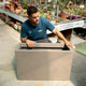 Simegarden Balconetta Fenice 55 55 cm / 85 cm / Grigio avana