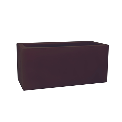 Simegarden Fioriera rettangolare cassetta Fenice Bronzantico / 80 cm