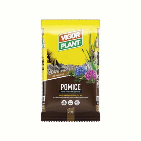 Simegarden Pomice per piante 20L - Granulometria 8/14 mm