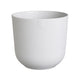 Simegarden Portavaso Jazz round Silky white / 14cm - H 13 cm