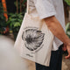 Simegarden Tote bag "Monstera deliciosa"