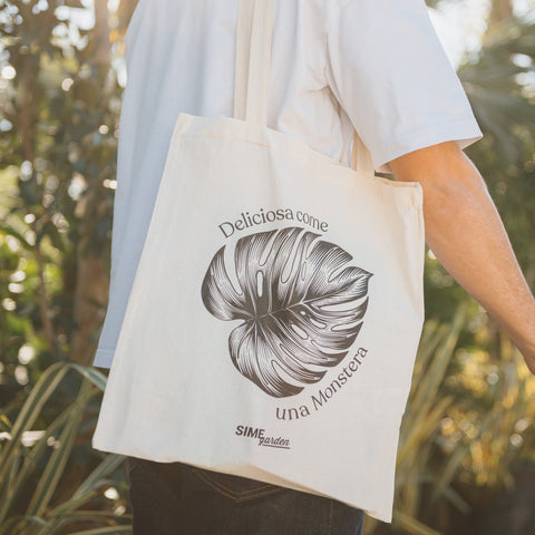 Simegarden Tote bag "Monstera deliciosa"