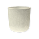 Simegarden Vaso cilindro Bouclé 35 cm / Bianco Perla