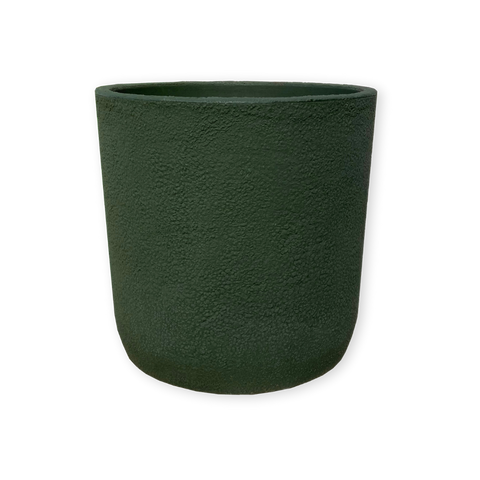 Simegarden Vaso cilindro Bouclé 35 cm / Verde