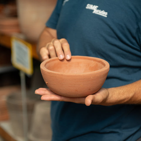 Simegarden Vaso ciotola terracotta 17 cm