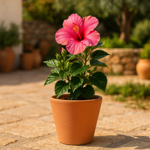 Simegarden Vaso conico terracotta 18 cm