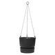 Simegarden Vaso sospeso Grenville 24cm x 21cm / Antracite / 6.4 L