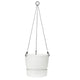 Simegarden Vaso sospeso Grenville 24cm x 21cm / Bianco / 6.4 L