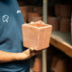 Simegarden Vaso terracotta quadrato 12 cm