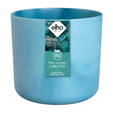 Simegarden Vaso The Ocean ⌀ 16 x H 15 cm / Blu atlantico